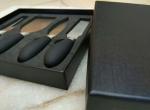 Promotion Product Cheese Knife Set In Black Gift Box For Cheese Tool