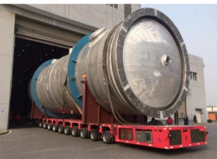 Spmt (Self-Propelled Modular Transporter) Trailer for Heavy Equipment Transportation