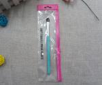 Pink Makeup PVC Zipper Bag , Hanger Ziplock Plastic Pencil Bag