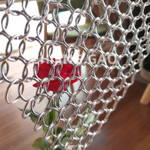 Wholesale 12 Mm Stainless Steel Ring Mesh Space Curtain from china suppliers