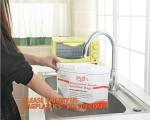Mircowave steam sterilizer bag, steriliser bag,LDPE soft milk white plastic bag