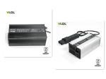 48V 58.8V 6A Sealed Lead Acid Battery Charger Silver Or Black Color