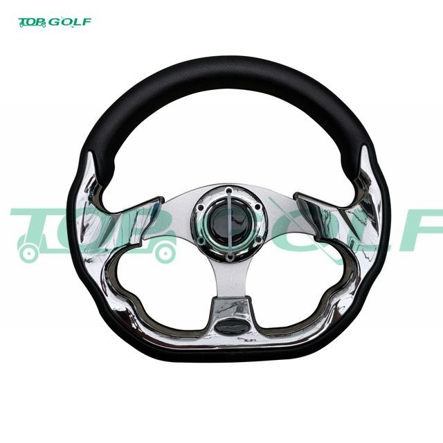 14 Inch PVC Golf Cart Steering Wheel For Club Car