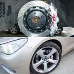 7075 Aluminum BMW Big Brake Kit For 5 Series GT 18 Inch Car Rim Front 6 Piston
