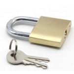 Heavy Duty Solid Brass Padlock 30mm 40mm 50mm Size For Protection