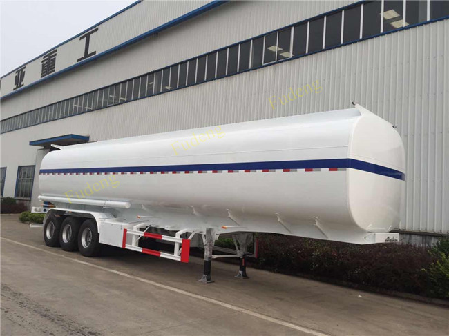 Spring suspension 55000 Liters fuel tanker FUWA axles 12 tires