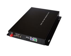 Wholesale VGA Fiber Extender with duplex PS2 and bidirectional audio from china suppliers