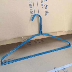 Wholesale Disposable Blue / White Dry Cleaner Hanger For Cold Weather Cloth Items from china suppliers