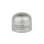 A403 Stainless Steel Buttweld Fittings , 1.5 Inch 3MM Stainless Buttweld Caps