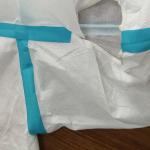 Sms Pp Microporous Disposable Protective Coveralls Antistatic Industrial Medical