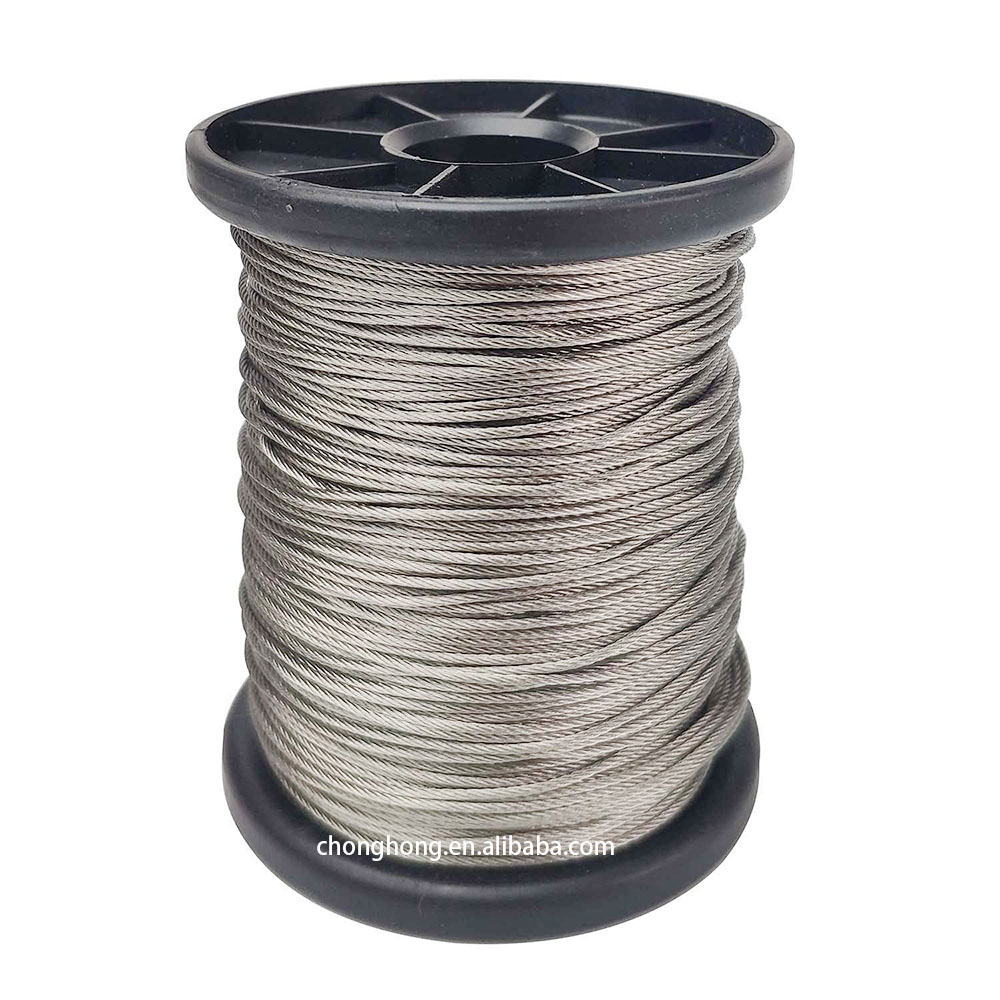 High Strength Galvanized Carbon Steel Wire Rope for Lifting C Content % 0.08% Processing Service Other