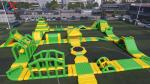 Manufacturer Commercial Sea Inflatable Water Park With Climbing Walls Slides