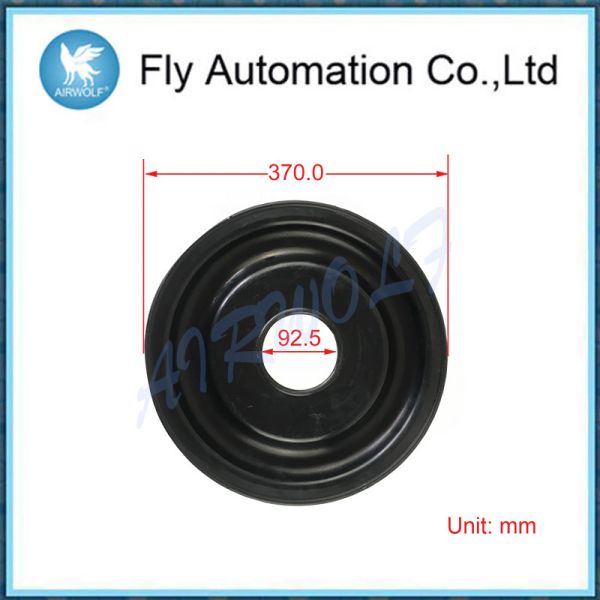 Pneumatic Double Diaphragm Repair Kit Black Color Nitrile 3300 3"