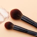 Jessup 3pcs Face Makeup Brush Se Black Shimmer Collection Powder Brush Private