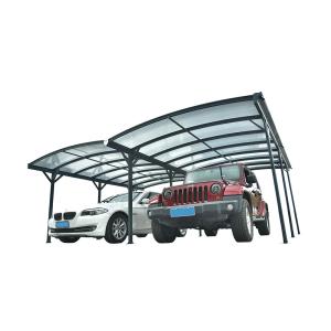 Wholesale 6mm 8mm Aluminum Frame Carport Powder Coated Aluminium Pergola With Roof from china suppliers
