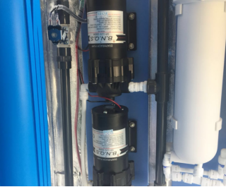 Self Service RO Water Dispenser , Water Refilling Vendo Machine 4 Stage