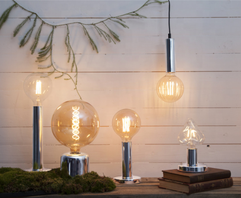 G125 Edison LED Filament Bulbs Old Fashioned E27 4w 6w 8w 125*175mm