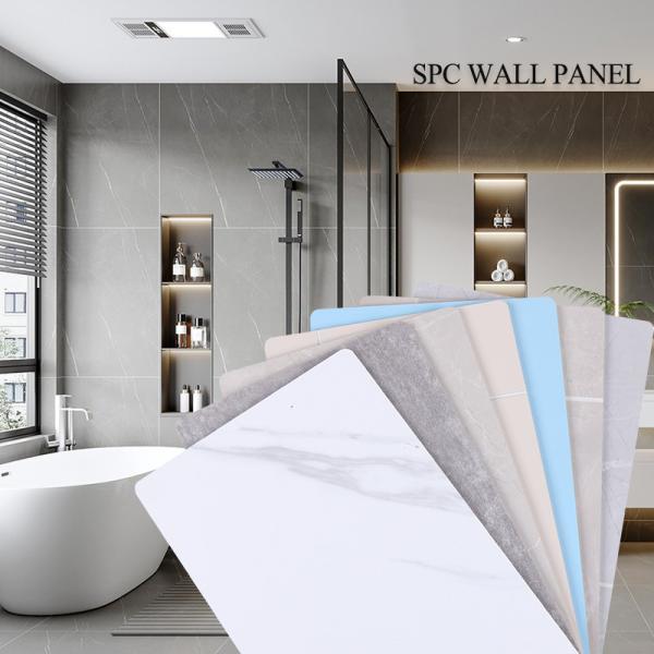 SPC Wall Panel Ceramic Tile Indoor Office Apartment Hotel Shower Room Decorative
