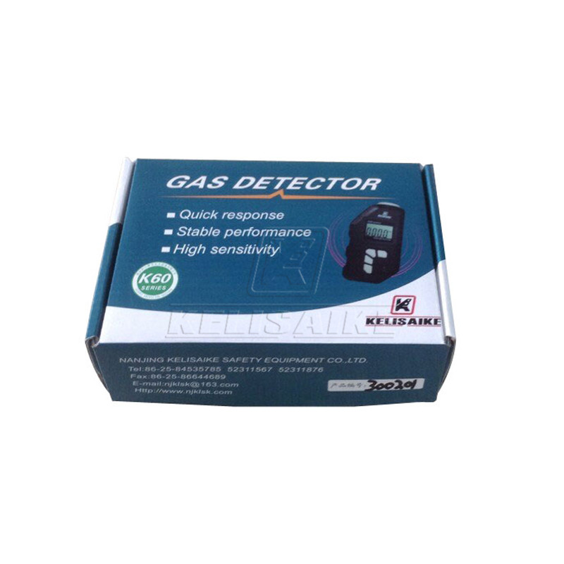 Customized K60B Portable Gas Detector Single Type With Bluetooth Function