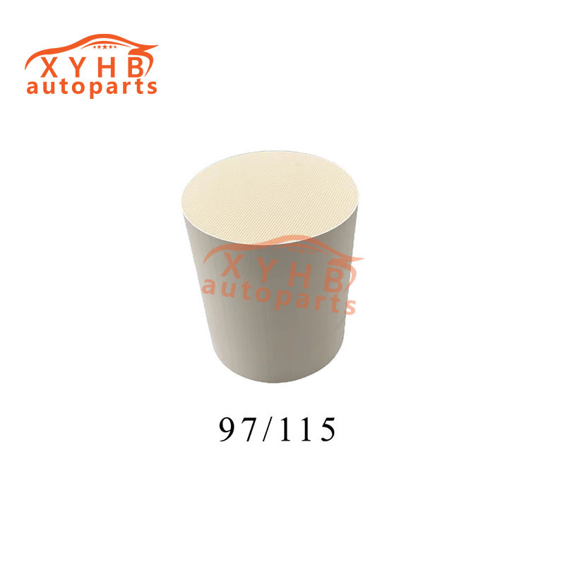 Ceramic Carrier Three-Way Catalyst High-Quality Euro 1-5 Model: 93*115/93*115