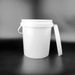 6L Capacity Round Plastic Bucket Polypropylene For Chemical Industry