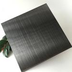 80mm 201 Colored Stainless Steel Sheet Plate Brushed Titanium