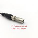 High Powered ABS F Male IEC USB Connector Indoor HDTV Amplified Antennas