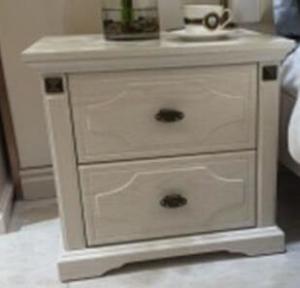 Wholesale European Bedroom Furniture Bedroom Side Tables / White Bedside Cabinets from china suppliers