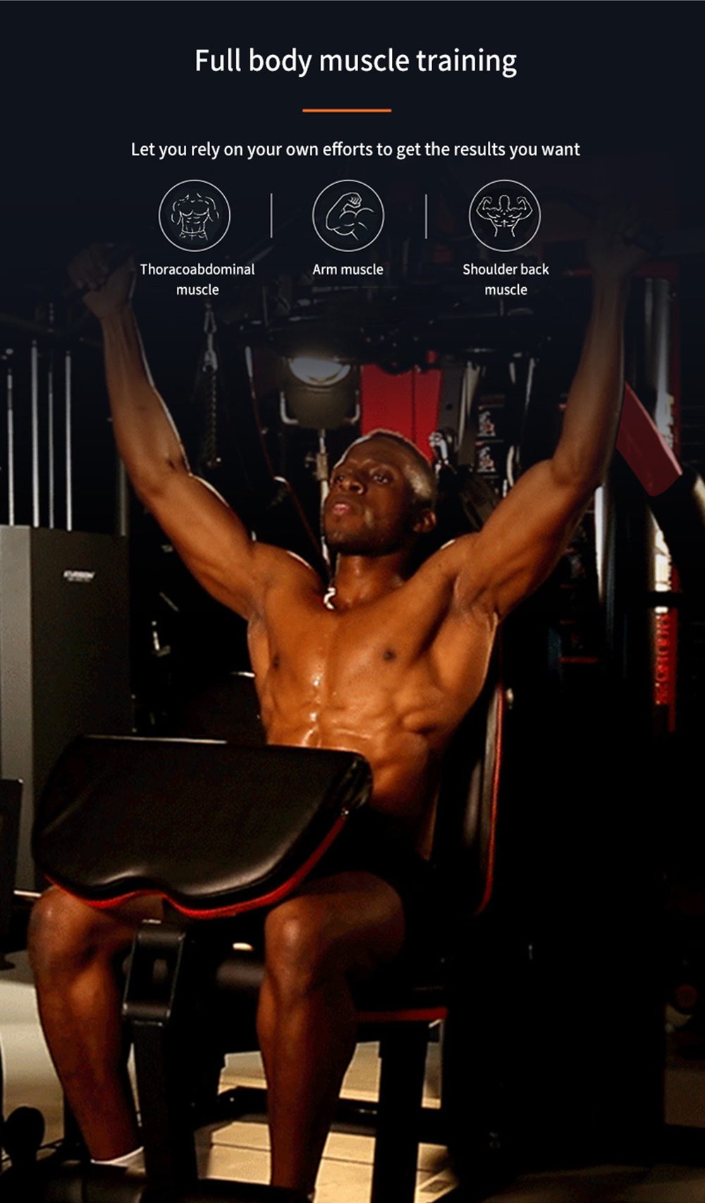 Multi-Function Trainer Smith Machine Squat Rack Home Gym Multi-Station Equipment