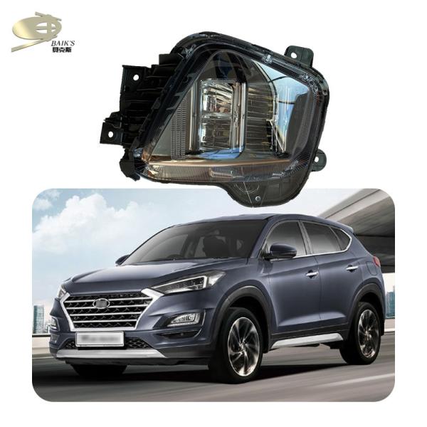 Stainless Steel Exterior Body Kits Led Head Light For Tucson 2020 2021 Universal