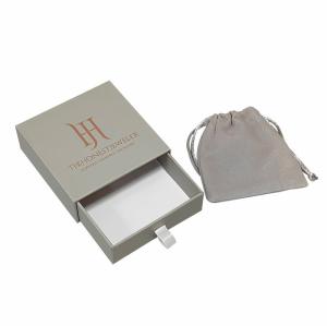 Wholesale Recyclable Small Sliding Jewelry Box Varnishing Sliding Drawer Gift Boxes from china suppliers