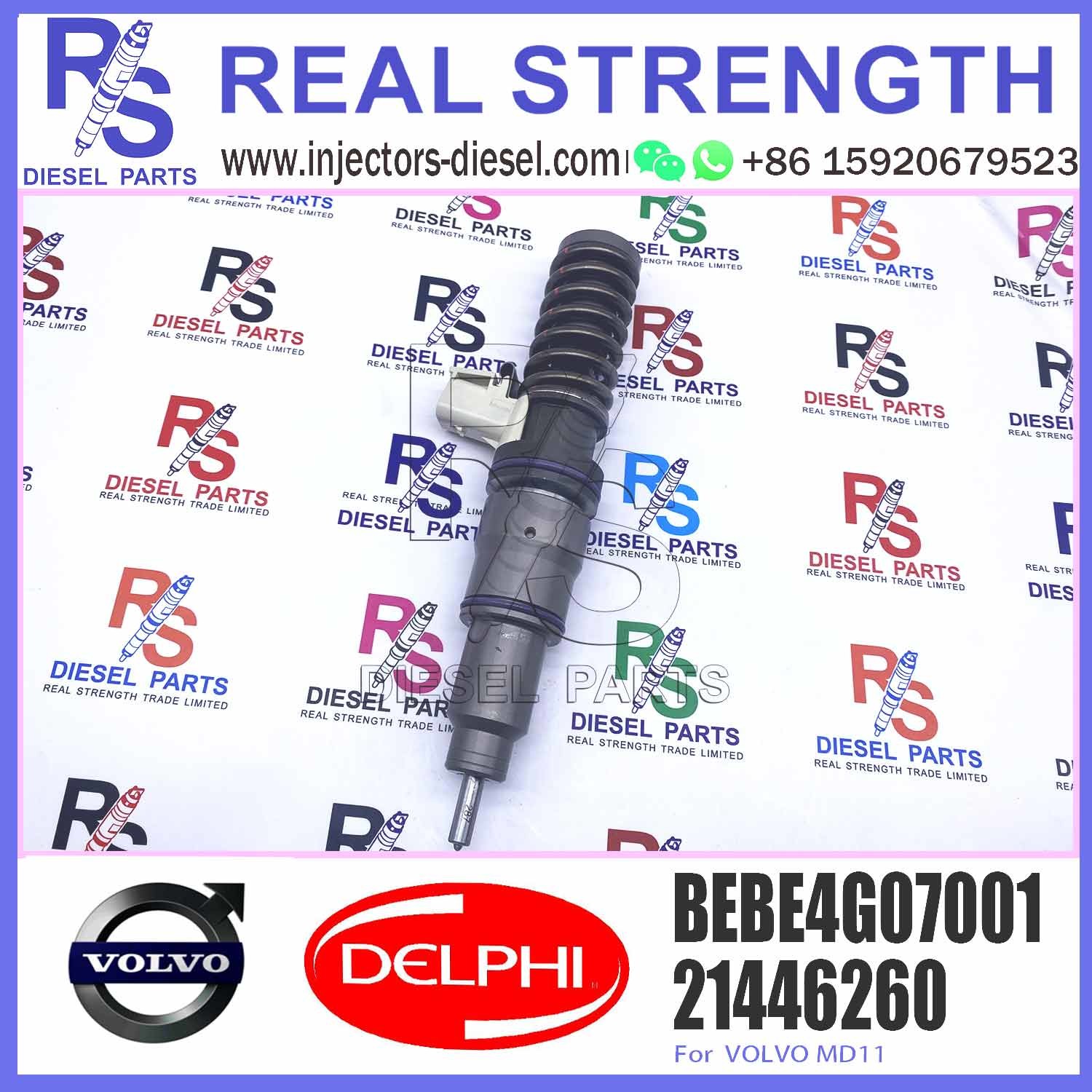 Direct Sale Diesel Fuel Injector 21446260 BEBE4G07001 For V-O-L-V MD11