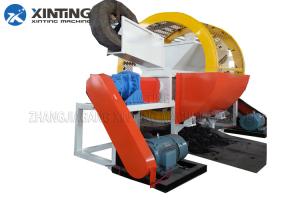 Wholesale Waste Tire Double Shaft Shredder High Efficiency from china suppliers