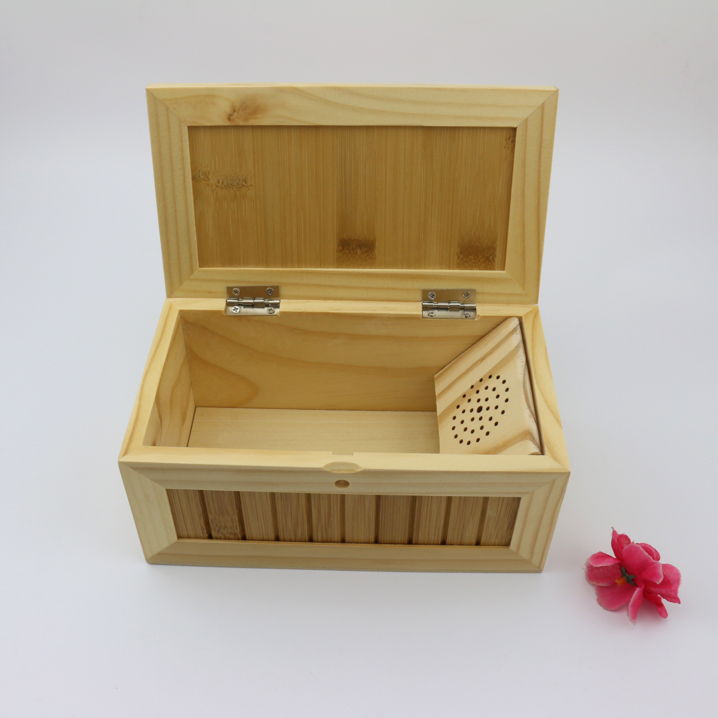 Cocktail Smoker Box Smoking Gun Wood Smoke Infuser Indoor Smoker Wooden Box with Smoke Infuser