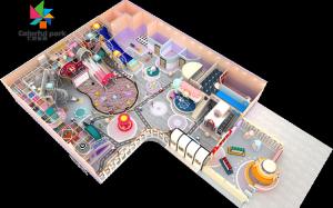 Wholesale Trampoline Park Indoor Children'S Playground Interesting Game Playful Naughty Castle from china suppliers