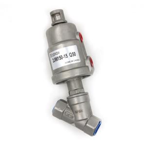Wholesale Air Operated Angle Seat Valve SS304 SS316 For Gas Industry from china suppliers