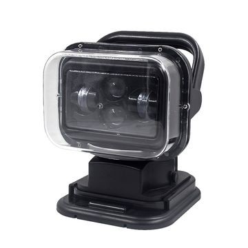 60W 7 inch With remote control & a car cigarette lighter Search Light with 30 degree spot beam for Off road