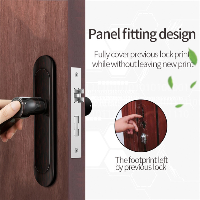 508DPI Anti Theft TTlock Smart Automatic Handle Door Lock