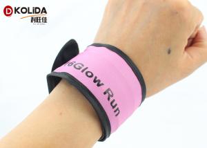 Wholesale Colorful Glowing Flashing Light Armband Sport Running Safety LED Light Bracelet from china suppliers