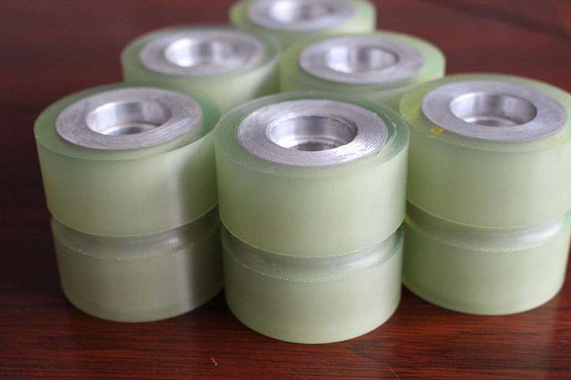 High Tensile Strength Polyurethane Wheels With Bearings , High Load
