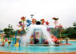 Ocean Style Water Theme Park Equipment / Water Spray Equipment 12X8X6.1m Size
