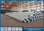 25-40FT Galvanized Tubular Steel Pole Octagonal Electric Distribution Q345