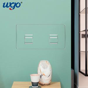 Wholesale Self Sticky Wall Mount Hook Hanger 10kg Load 70mm Wide PVC sticker from china suppliers