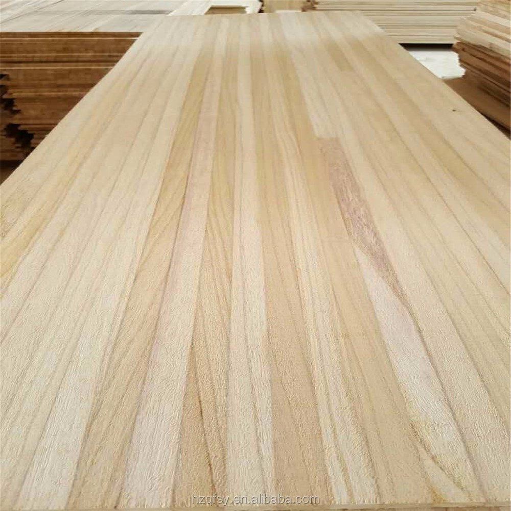 Malaysia Market 1500x480x12mm Customized Poplar Wood Snowboard with Natural Color