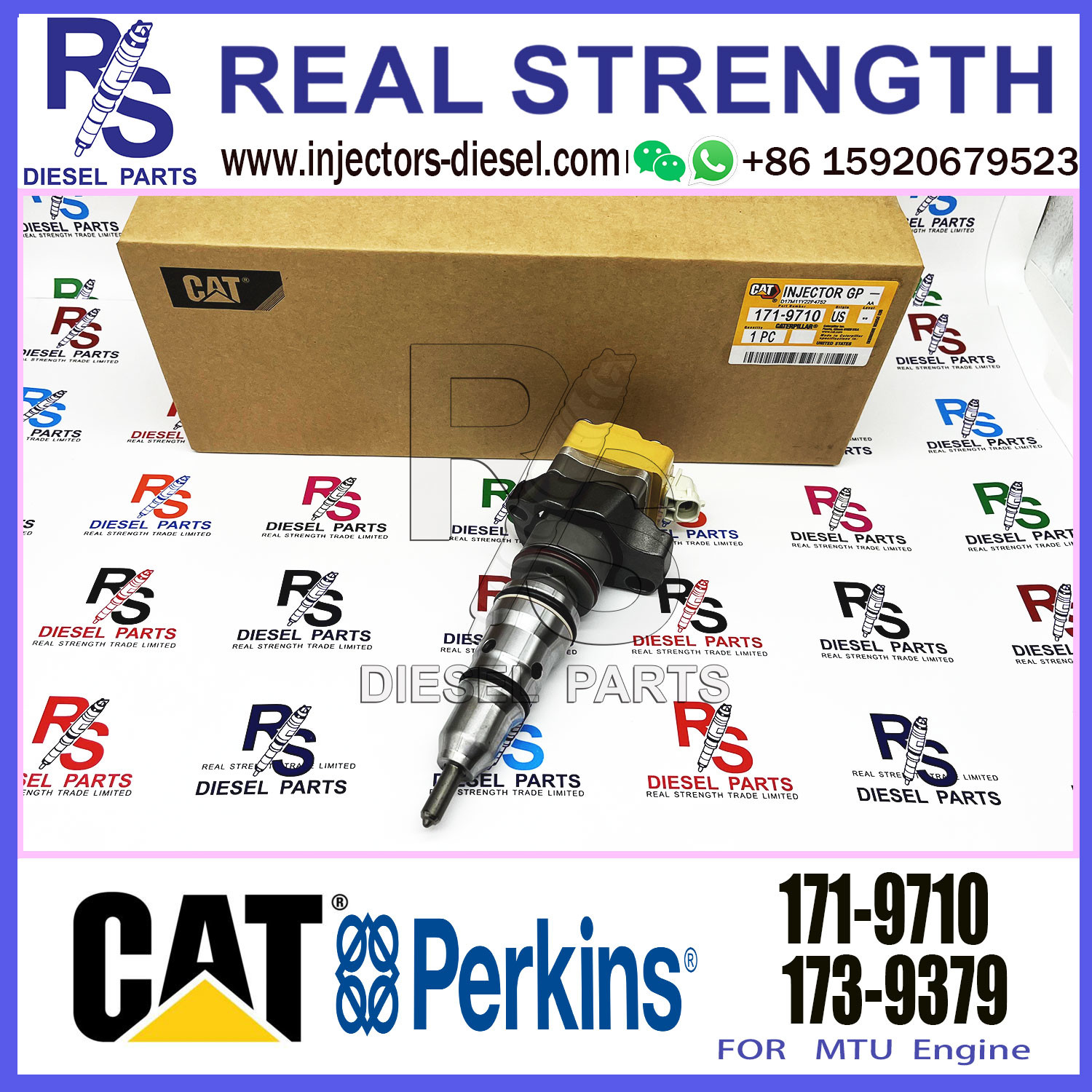 Diesel Engine Injector 222-5965 10R-9348 171-9710 For Caterpillar