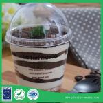 transparent plastic disposable mousse cup Tirfeelisu cup 180ml