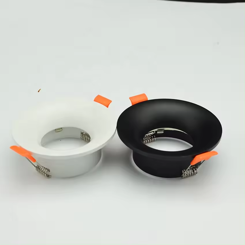 AC Power Supply Plastic COB 5W 7W Downlight Mr16 GU10 Frame