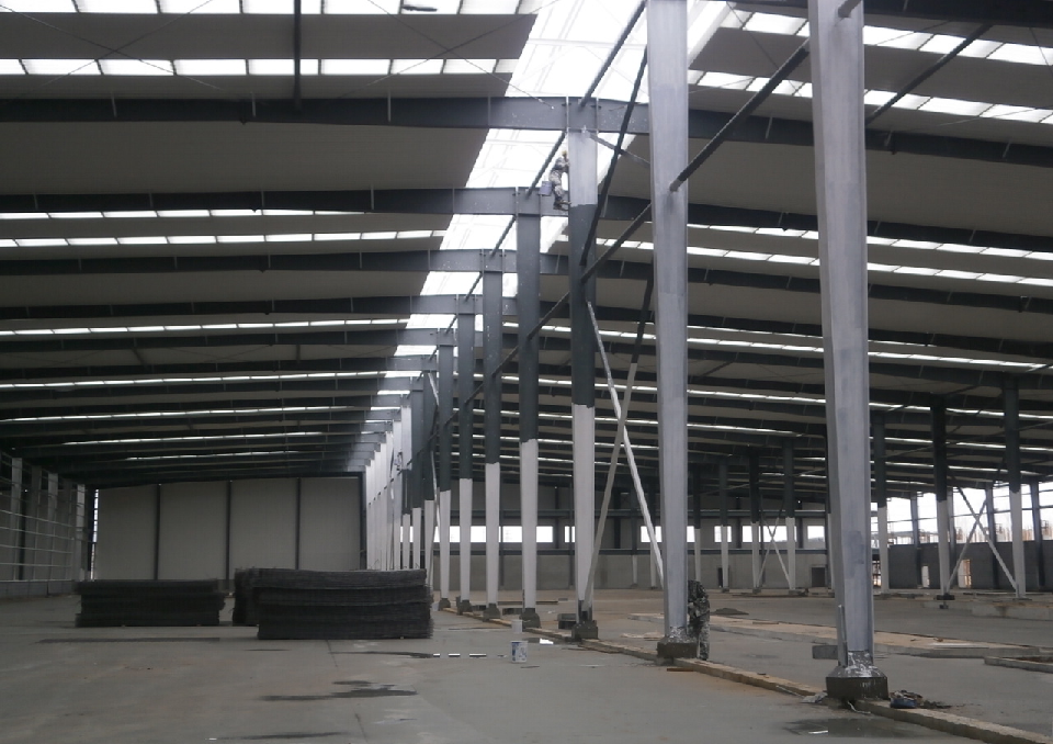 Low Carbon Steel Frame Warehouse Storage Food Plant Sustainable Steel Buildings