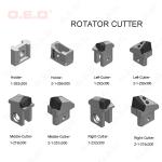 2800 TRS Carbide Wear Parts Beet Harvester Turbine Tines ISO 9001 2008