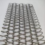 Primary Color PVC Coated Spiral Wire Mesh Sturdy Long Lasting